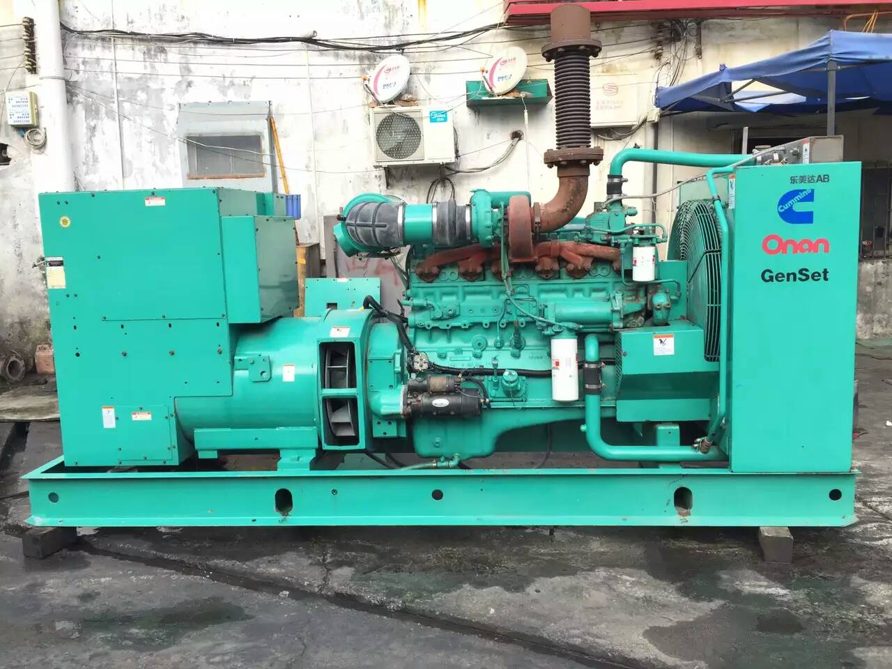 瑞安租赁发电机-柴油发电机不正常冒烟的原因